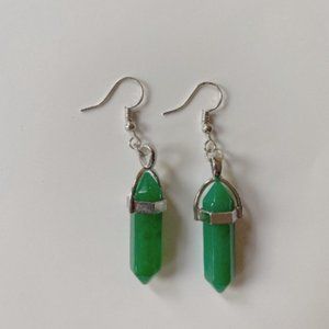 Jade Crystal Earrings